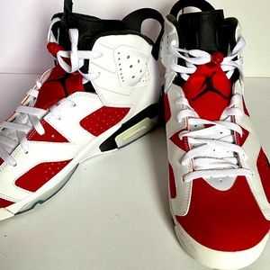 MINT CONDITION 2014 Air Jordan 6 'Carmine'